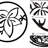 Three Piece Wall Decor With Floral Hollow Out In Black Round Metal Envelope, Crafted From High - Grade Metal, 3D Visual Effect By Cutting Method, 0.08 Inch Thick For Resistance To Wear And Tear, Pre
