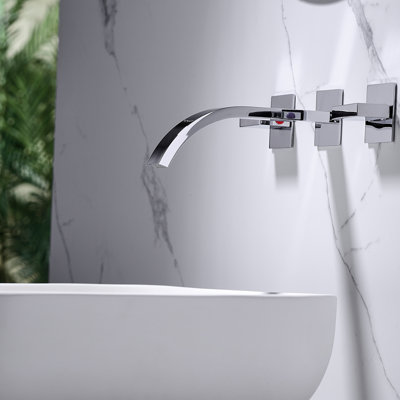 Robinet de salle de bain mural Antta