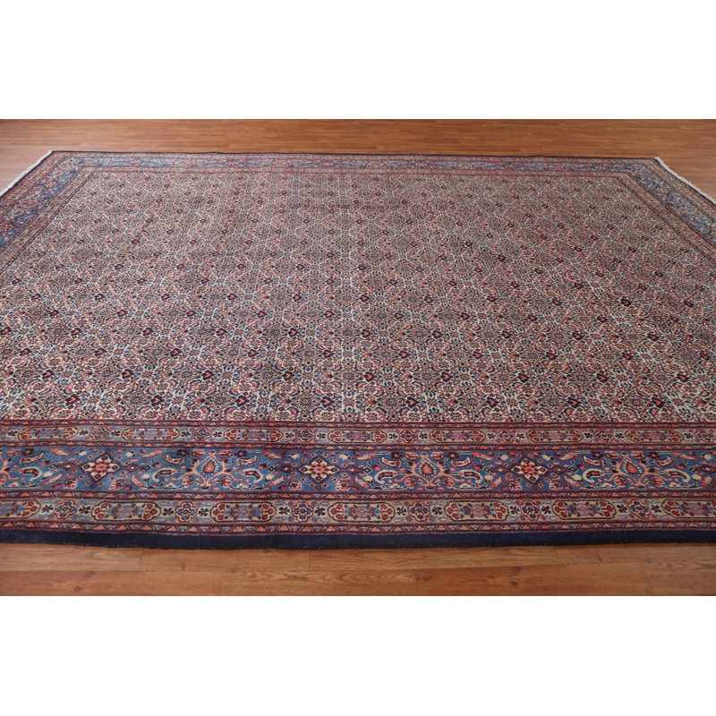 Tapis rétro à motif géométrique rétro