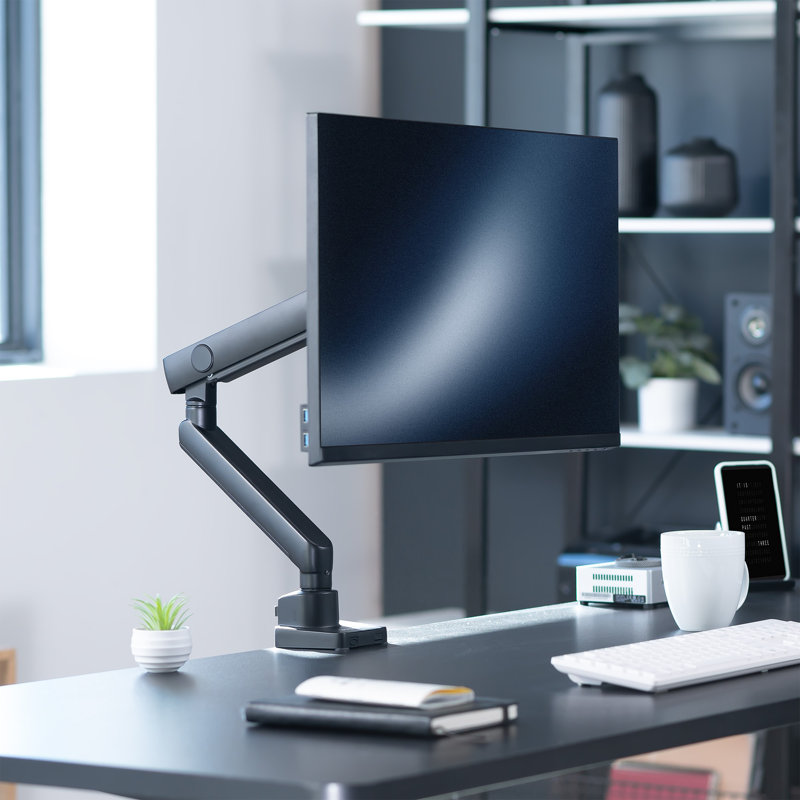Support de bureau à bras mécanique