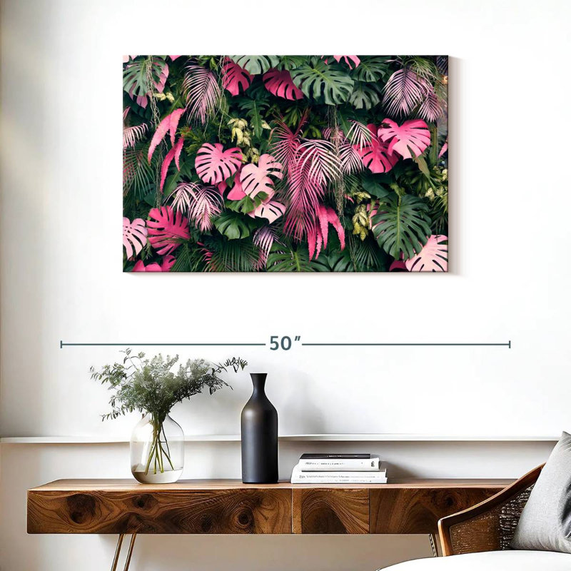 Harnek rose d'été Monstera, H 24 po x l 36 po