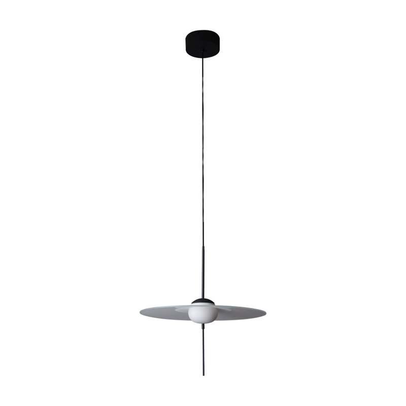 Mono 1 - Light LED Chandelier, 14.17" H x 15.74" W x 15.74" D