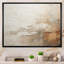 «Beige and Brown Paint Fusion», peinture abstraite sur toile-433741628-457655368-457655370