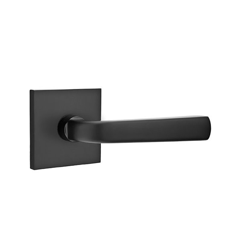 Poignée de porte Sion Passage, Droite, Dos plat