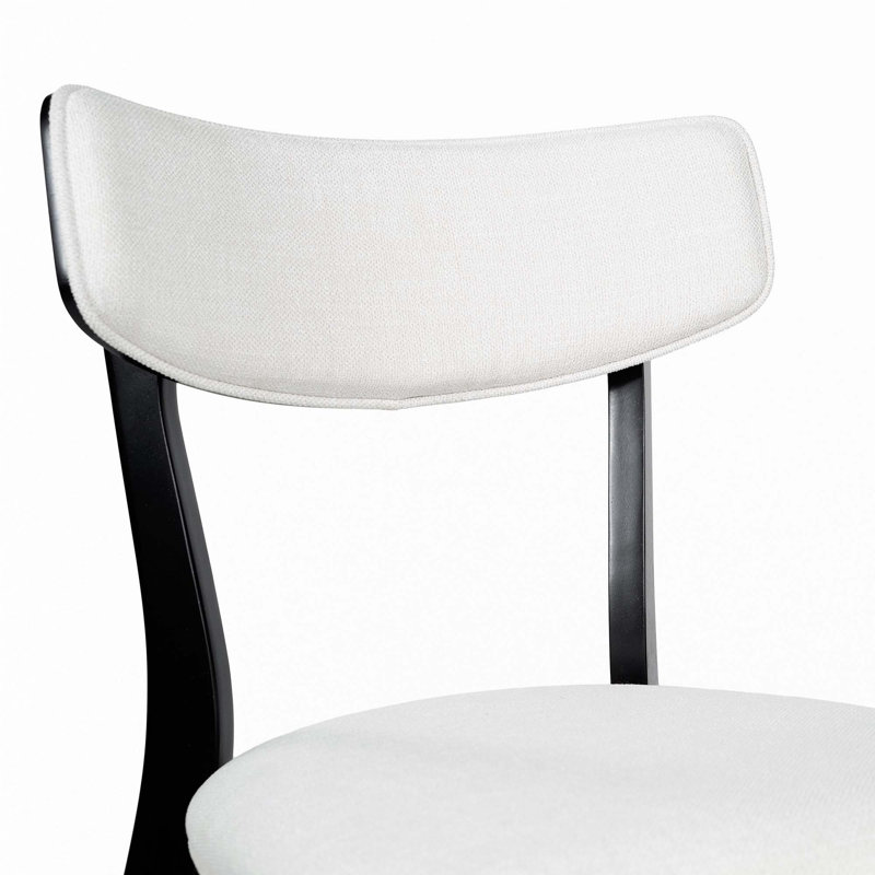 Chaise de salle à manger (ensemble de 2), Beige clair