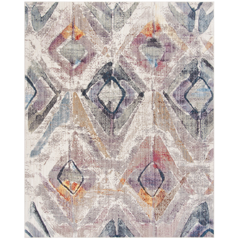 Newport Performance Geometric Rug, Rectangle 5'1" x 7'6"