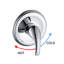 Système de douche à 4 jets d'eau à 4 jets Couple avec jet 2 en 1, valve brute-62274092