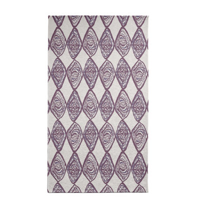 Safari Chenille Geometric Indoor Rug