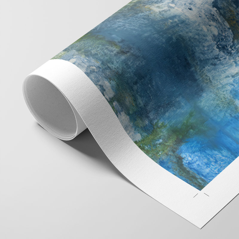 Aquatic Energy II - Impression sur toile seulement - NON-CADRE, H 27 po x l 18 po