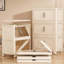 Armoire de rangement latérale large et pliante