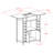 Yogyakarta 29.92 " L Bar Cabinet