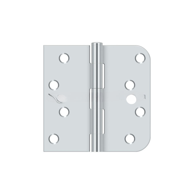 Steel Butt Bearing Hinge, Bright Chrome