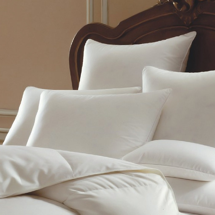 Himalaya 700 Medium Down Pillow, Queen, Medium