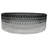 Scotch 14" Round Diamond Textured Glass Vessel Bathroom Sink - Timeless Collection-128042366-128042368