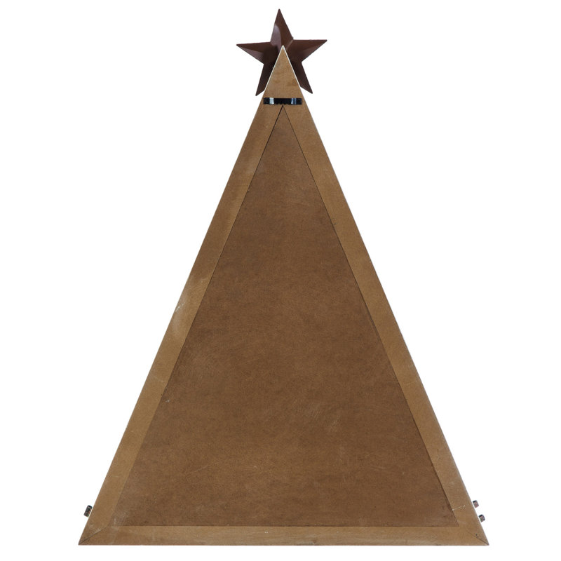 Support pour carte d’arbre en bois