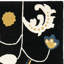 Tapis noir en laine touffeté à la main Chanler-518337886