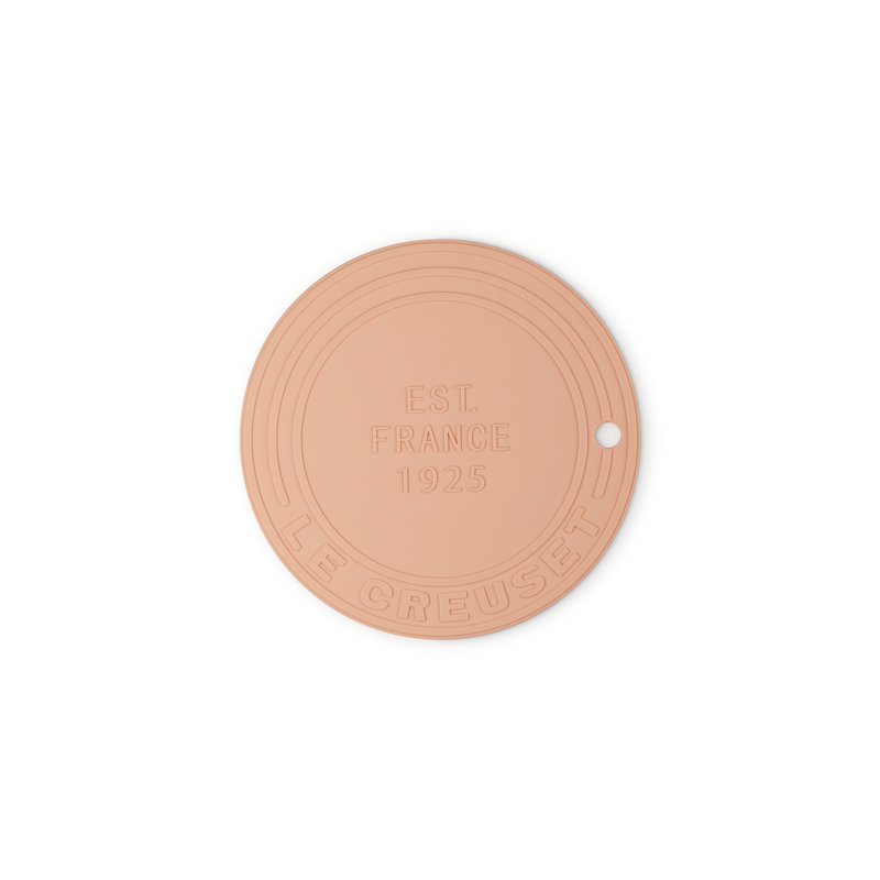 Le Creuset Silicone Coaster, Set Of 4, Peche