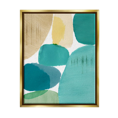Contemporary Contemporary Circles, reproduction d'art sur bois