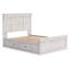 Grand lit de rangement Jaekob