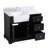 Pardue 42'' Single Bathroom Vanity with Marble Top-1337528443