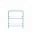 Table d'appoint 2 couches en verre trempé, table de canapé en verre transparent