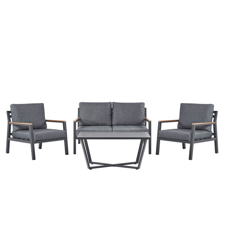 Gezana 4 Seater Sofa Set