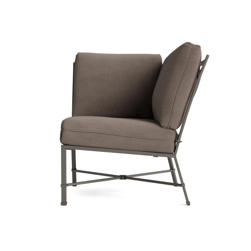 Venetian Outdoor Patio Sectional, Fusion Natural, Mica