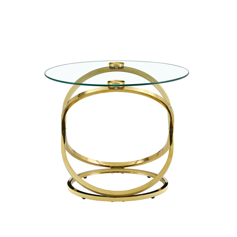 Modern Coffee Table, Gold