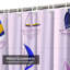 Rideau de douche imperméable avec 12 crochets-858936247