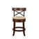 Tosha Swivel Counter Stool with Solid Wood Frame