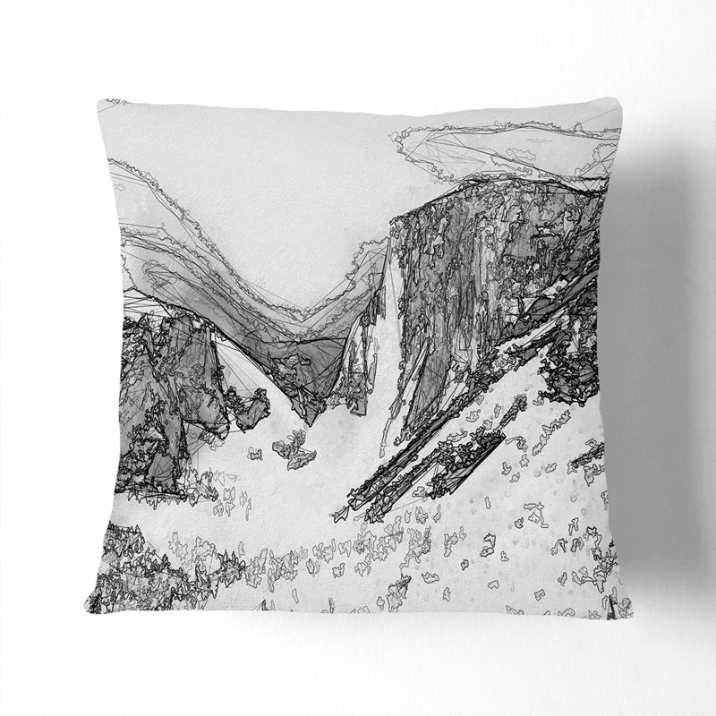 Square Cushion, 55 x 55 cm, Stone