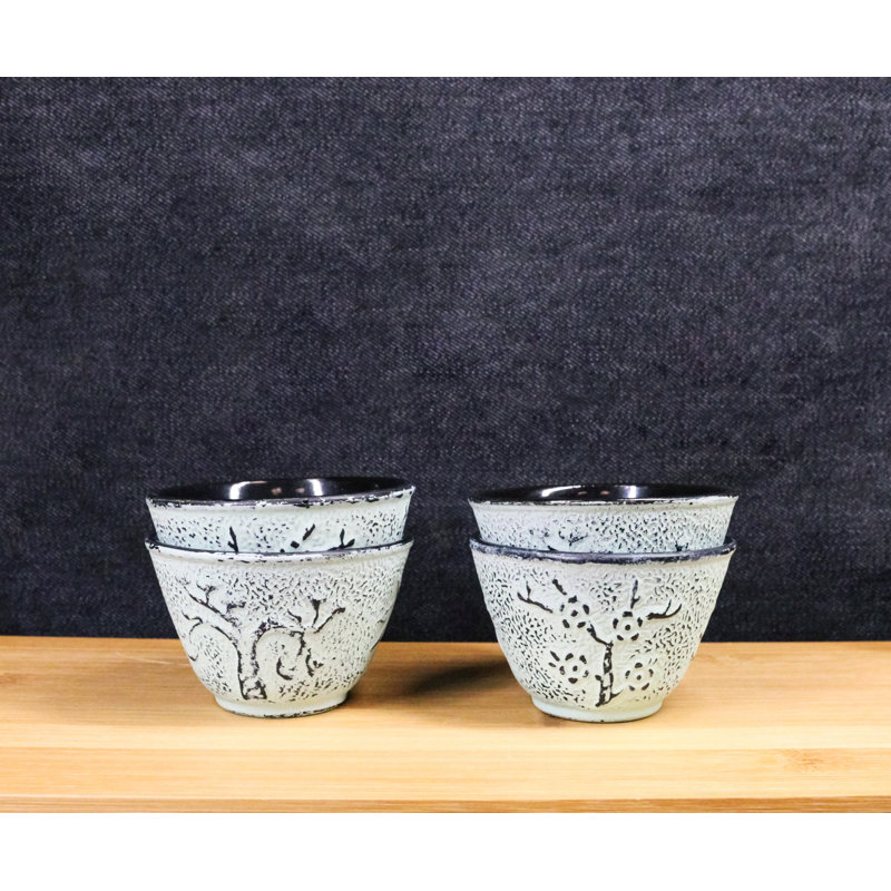 Ensemble de 4 tasses à thé Metsubin