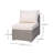 24.4'' Wide Steel Loveseat with Cushions-1313940833