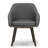 Ensminger 18.5'' H Faux Leather Upholstered Armchair
