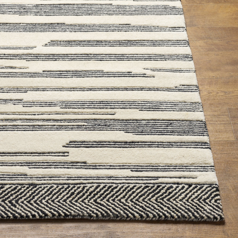 Lumia Hand Tufted Wool Indoor Rug, Runner 2'6" x 8'