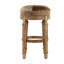 Tabouret de coiffeuse en bois massif Schock
