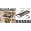 Plateau de baignoire pliable en bambou pour baignoire