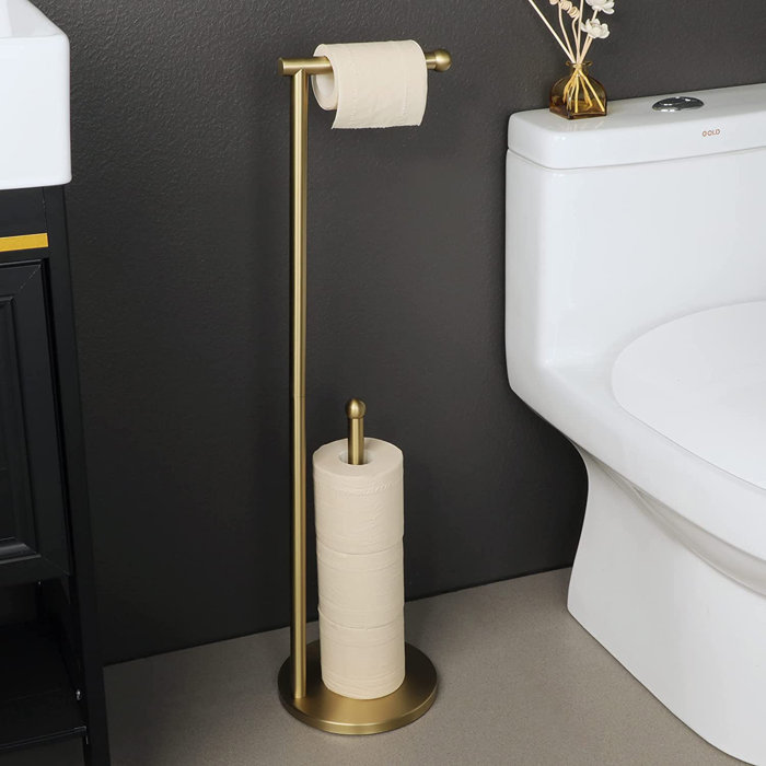 cangbaoge Free Standing Toilet Paper Holder & Reviews | Wayfair