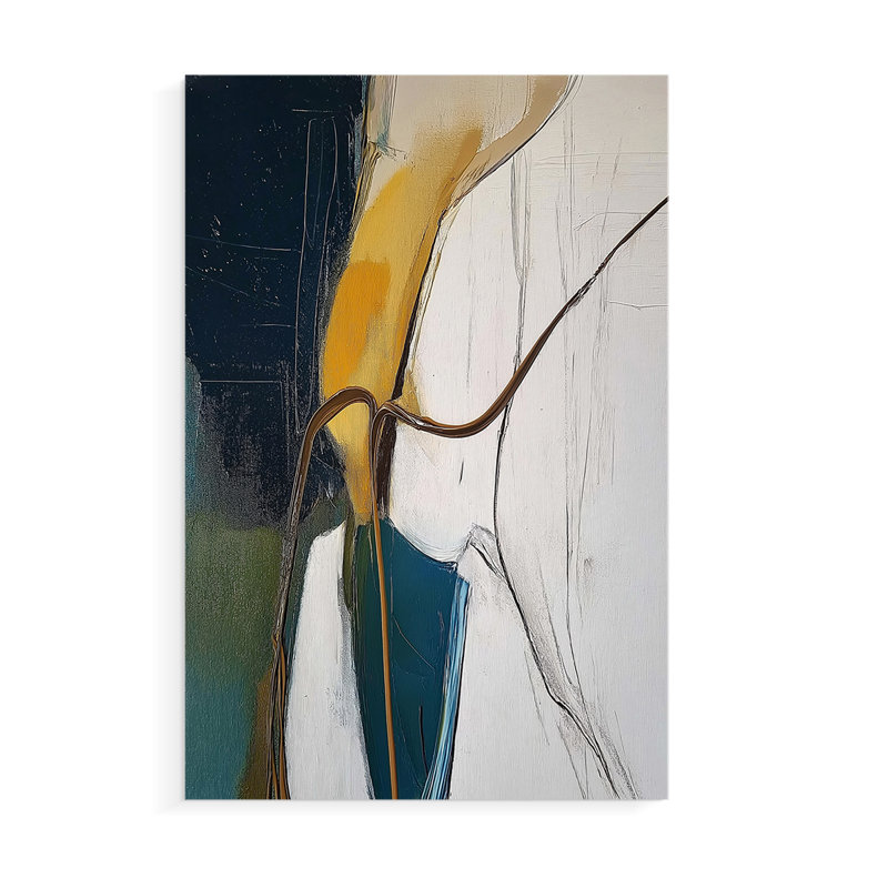 Série ABSTRACT DCXL - Impression sur toile seulement - NON CADRE, H 12 po x l 8 po