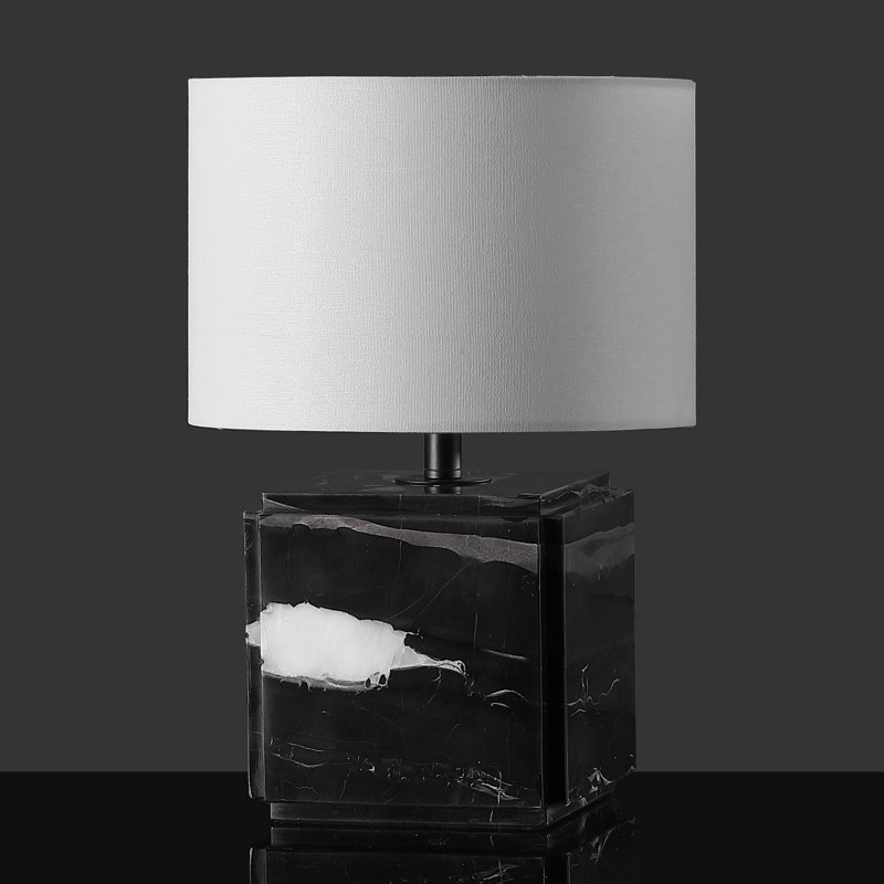 Zahra Standard Table Lamp, Black