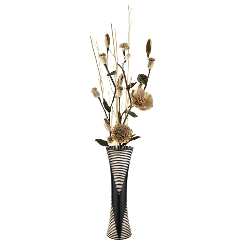Isse Handmade Wood Table Vase