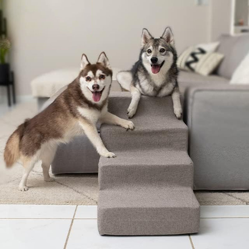 Escaliers et marches pour chien, Gris cendre