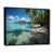 Black Floater Framed