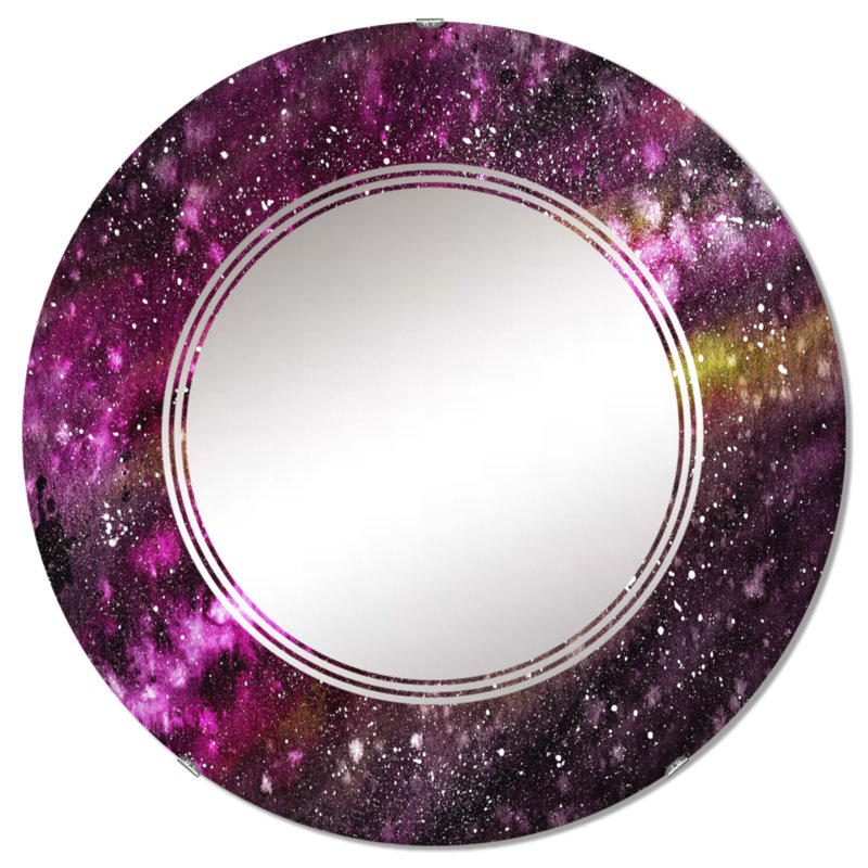 Circle Mirror, 24" x 24"