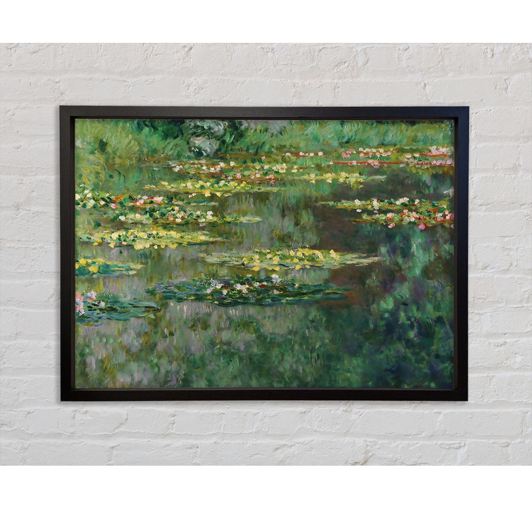 Le Bassin Des Nympheas von Claude Monet - Einzelbildrahmen Kunstdrucke auf Leinwand