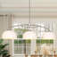Lustre linéaire moderne en argent 3 lumières