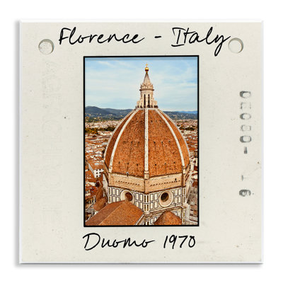 Florence Italy Travel View Wall Plaque, design by Val Rhodes