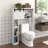 Hollice Freestanding Over The Toilet Storage-945251735