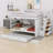 Bunk Bed with Trundle and Staircase-1999635934