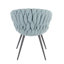 Chaise avec accoudoirs rembourrée Akiyah-966121891